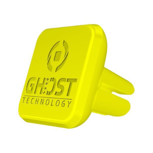 CELLY GHOST VENT SUPPORTO AUTO PER SMARTPHONE MAGNETICO CON CLIP PER GRIGLIA DI AREAZIONE GIALLO